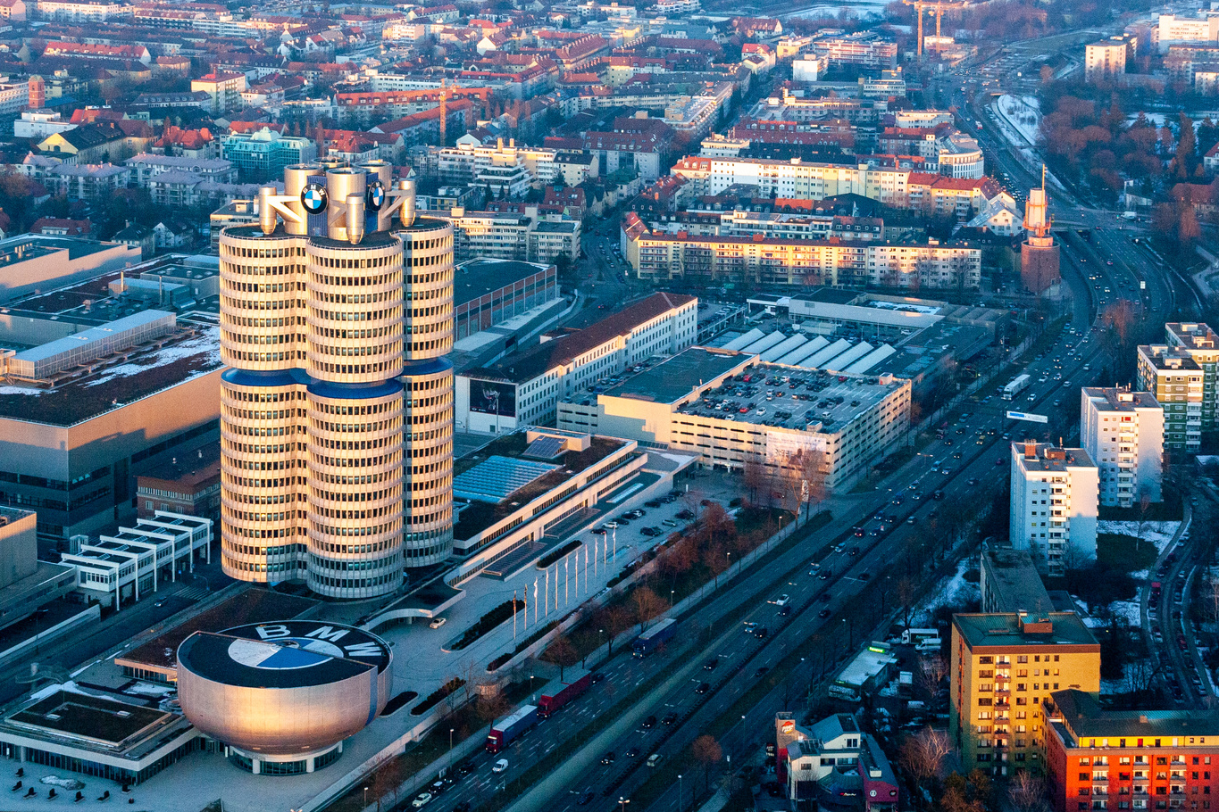 Aerial View of Munich